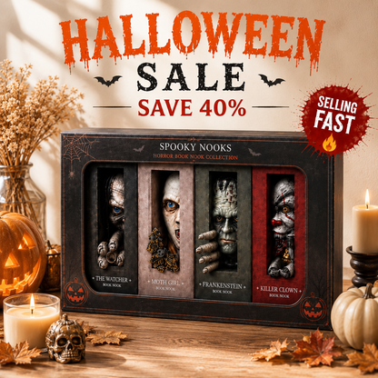 Spooky Nooks™ Horror Book Nook